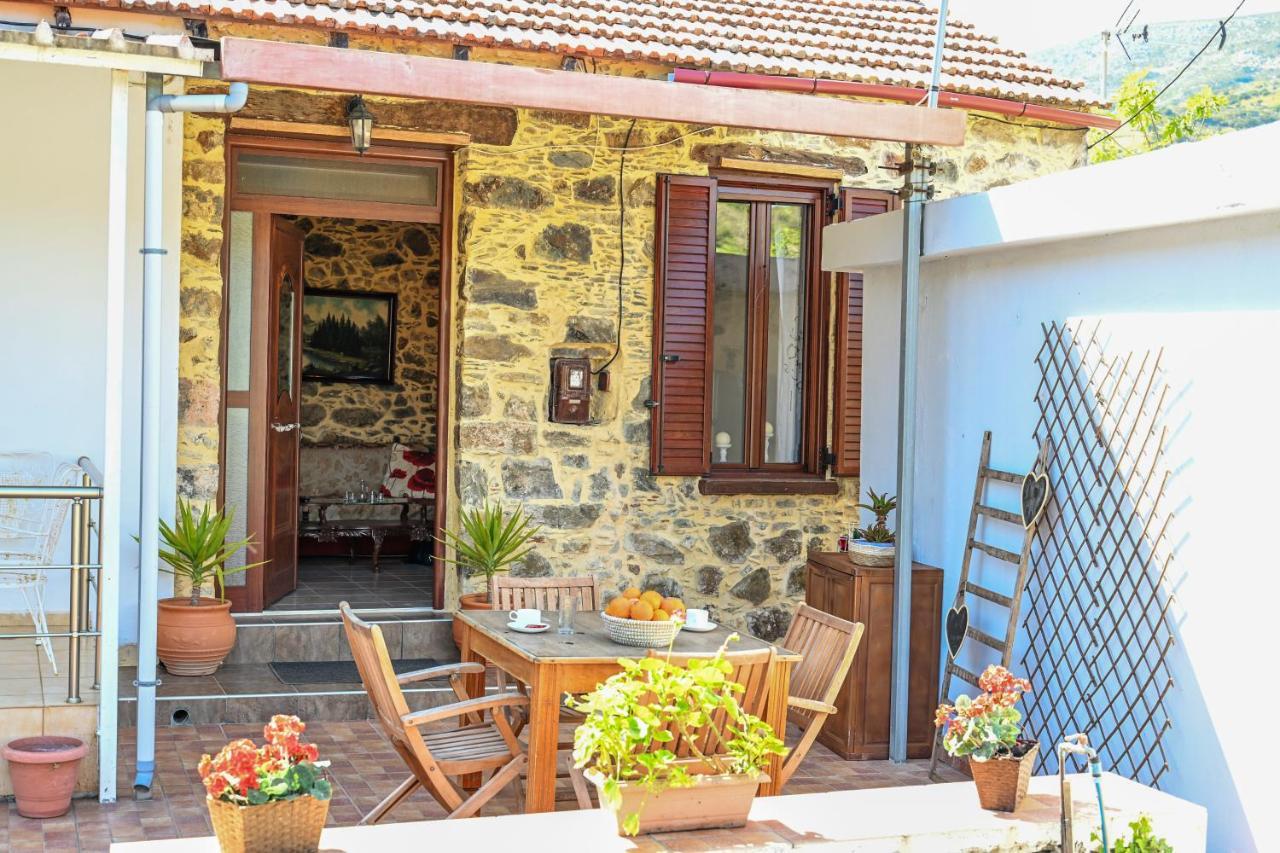 Stone House For Relaxation In Elos Kissamos Luaran gambar
